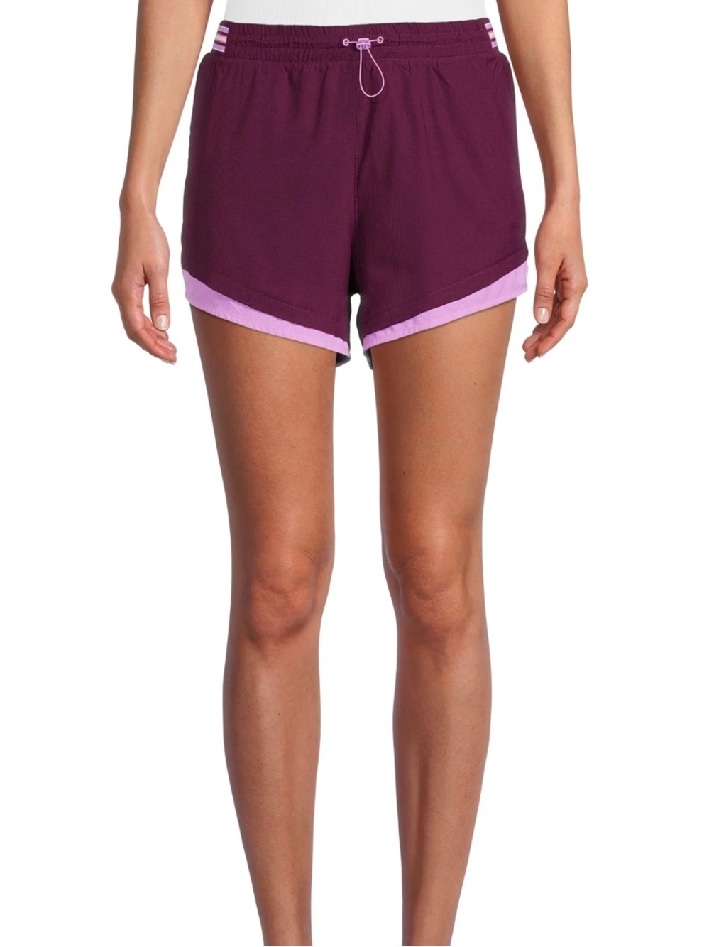 NEW Aviva running shorts Color block athletic shorts with pockets